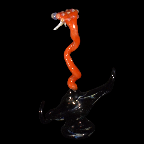 figurine genius snake