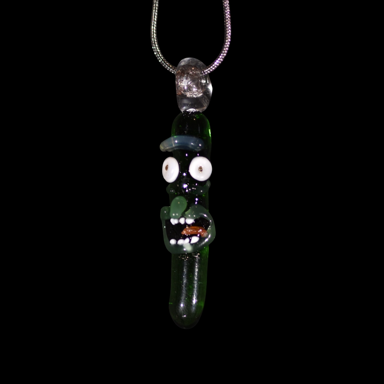 pendentif pickle rick