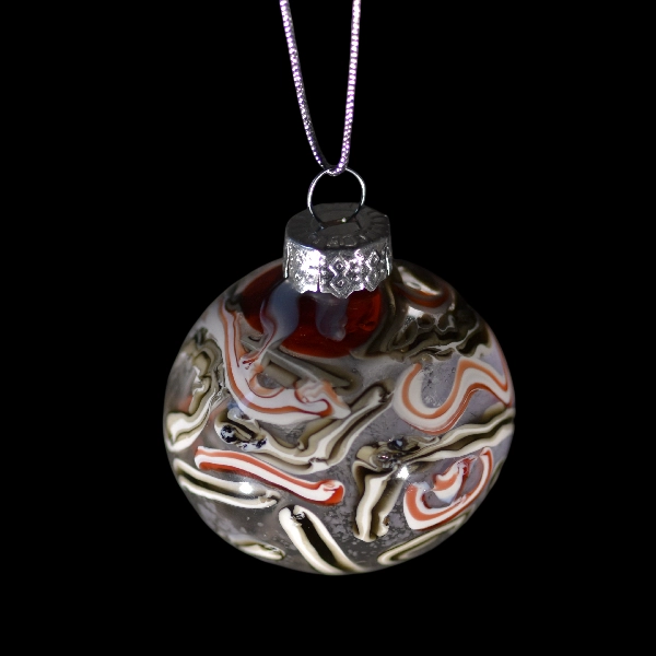 boules-de-noel black red snake