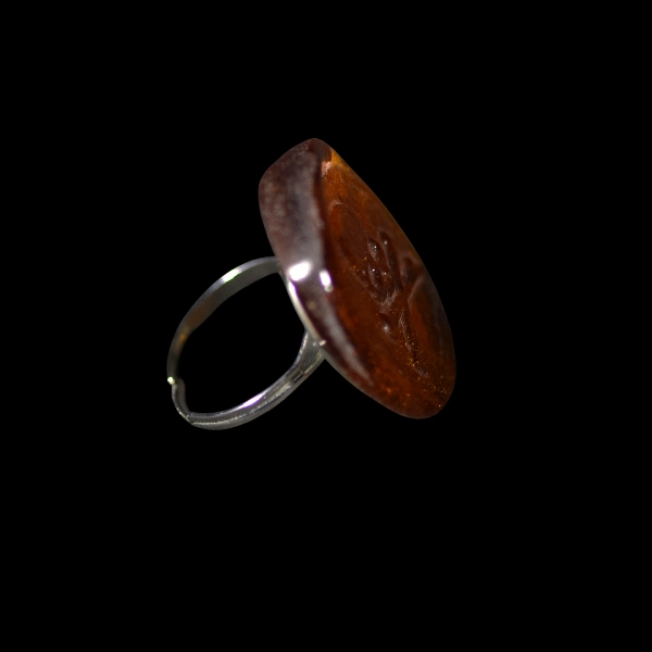 bague pirate orange