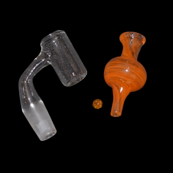 douille en vidrio kit dab orange