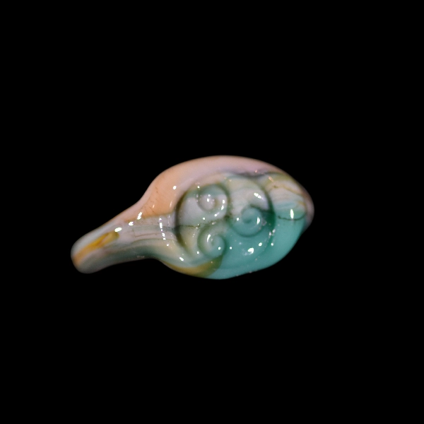 bague en vidrio celtique limon