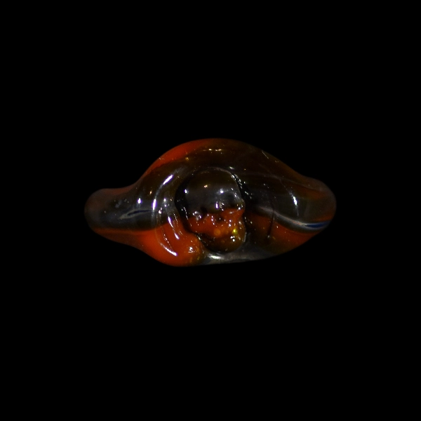 bague en vidrio skull mars