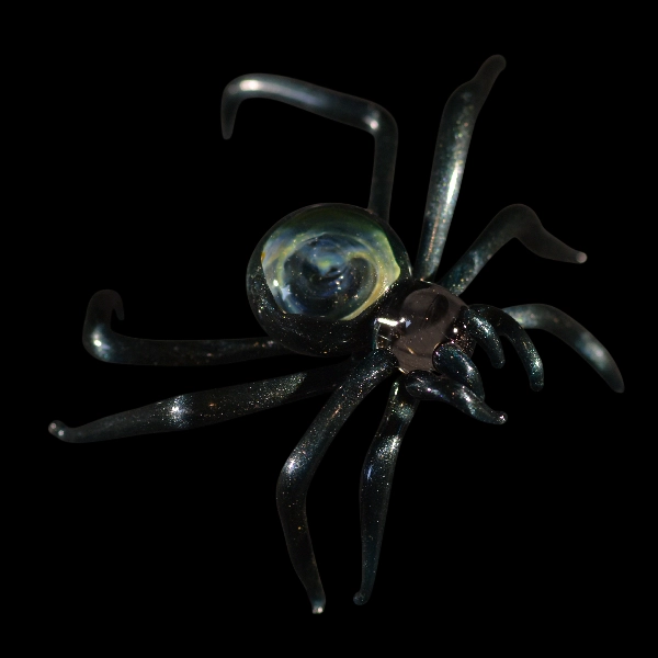 figurine en vidrio spider space