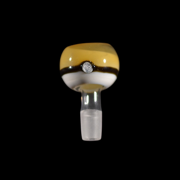 douille en vidrio pokeball jaune