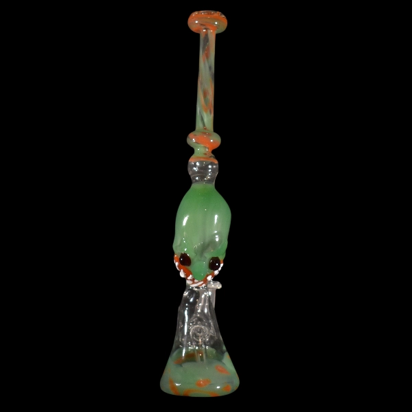 Bong recto de vidrio Diablotin vert - Satyr Glass
