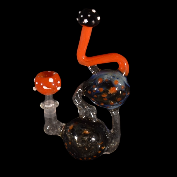 Bong percolador de vidrio pendentif mush - Satyr Glass