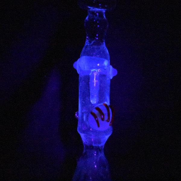 Bong recto de vidrio Moaï uv - Satyr Glass